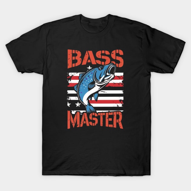 Bass-fishing T-Shirt by Funny sayings